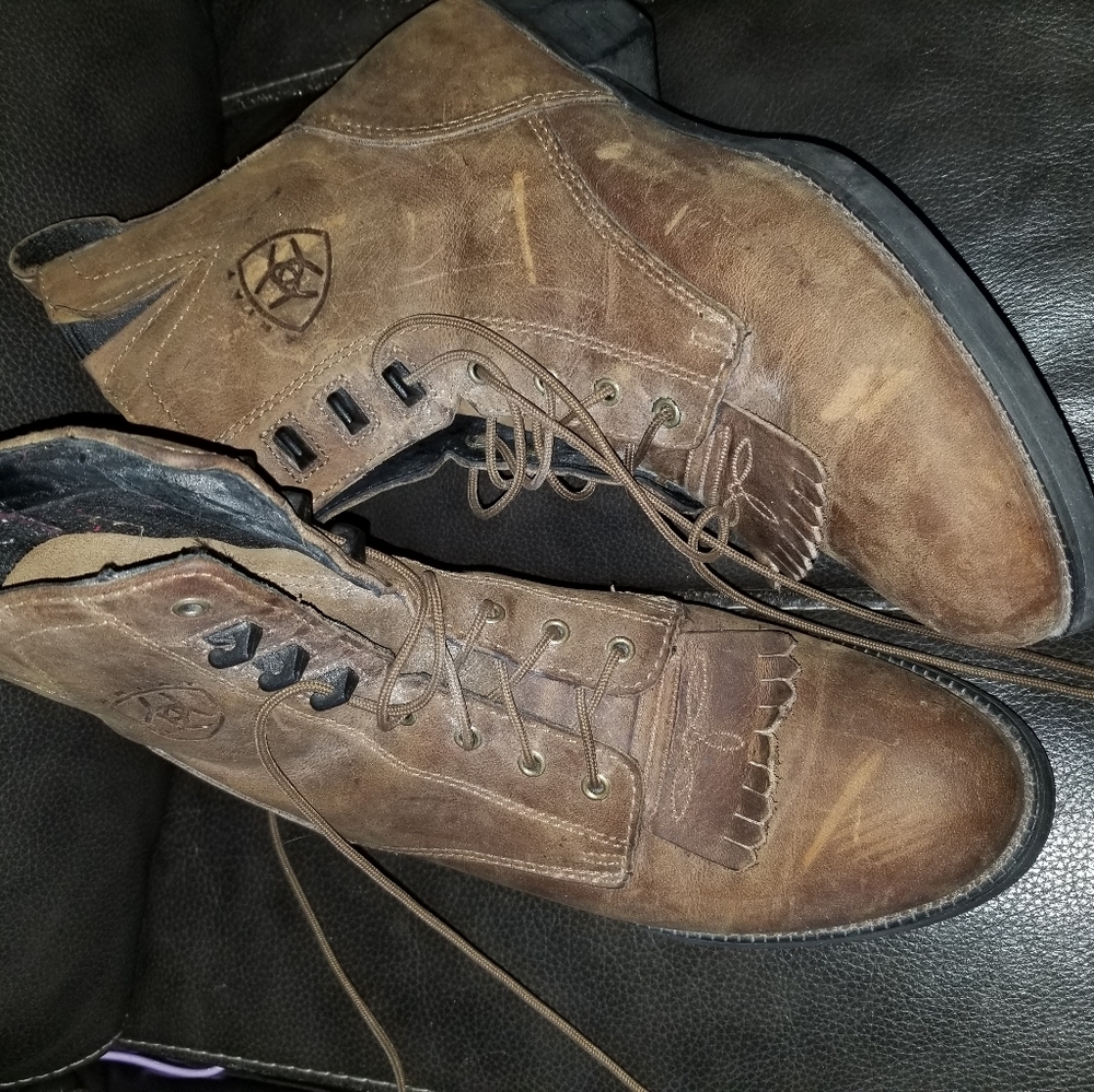 ARIAT ROPER BOOTS SZ 7.5
